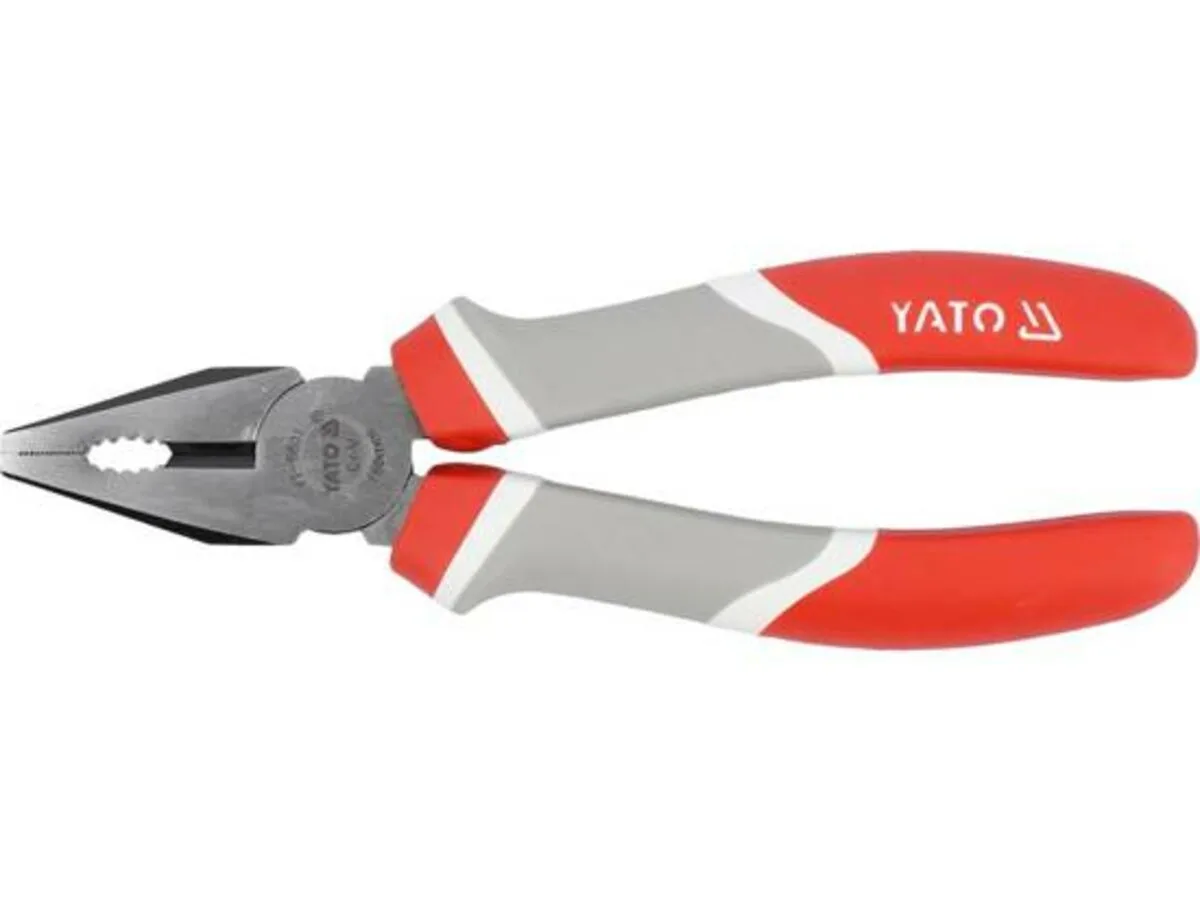 Плоскогубці комбіновані: L= 180 мм, CrV, YATO