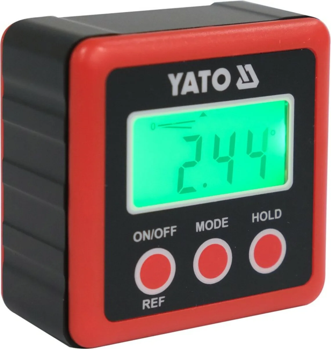 Кутомір електронний 4×0-90°. 2×1,5V ААА, YATO
