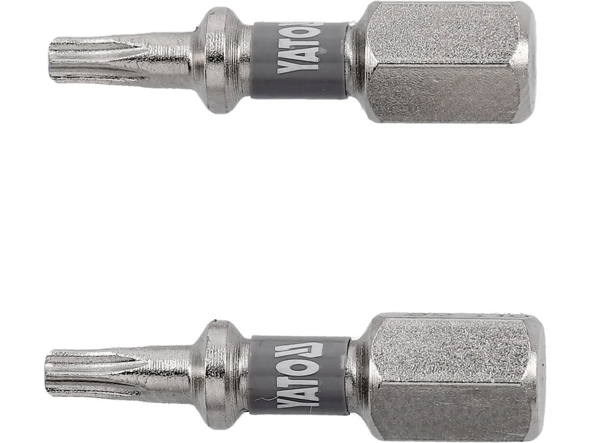 Насадка викруткова YATO TORX T10×. HEX 1/4", покрита нікелем