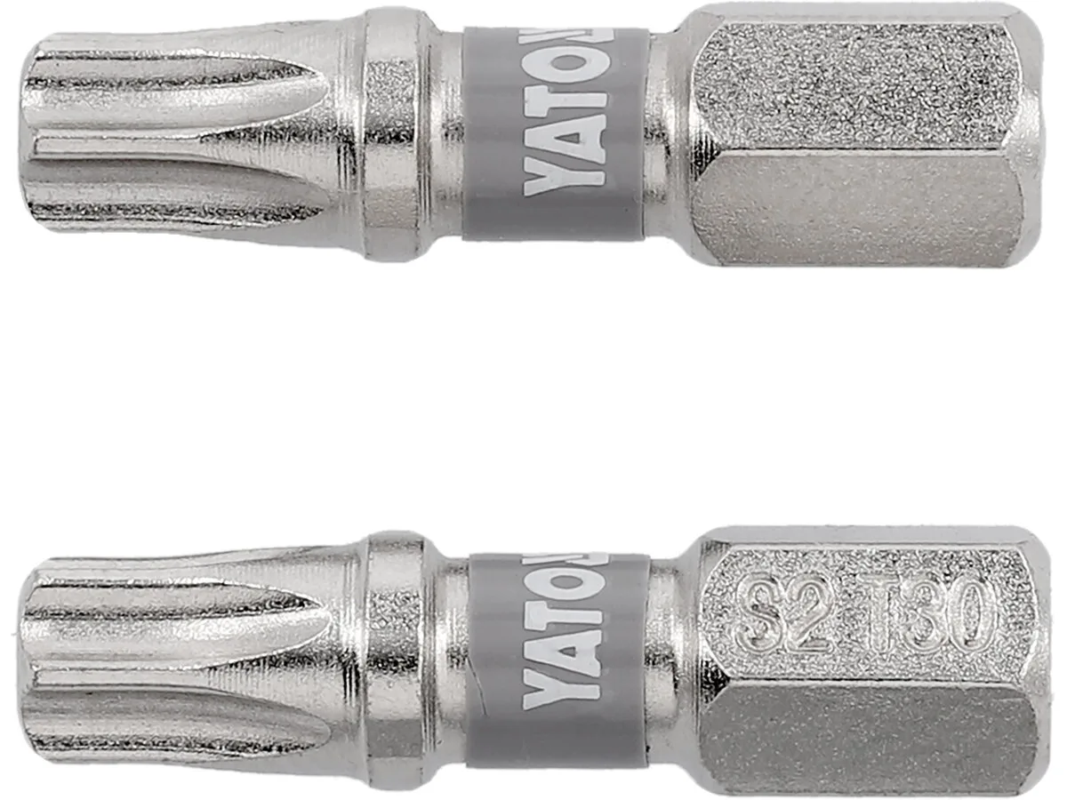 Насадка викруткова YATO TORX T30×. HEX 1/4", покрита нікелем