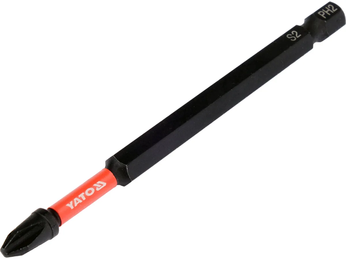 Біта ударна YATO PH2× з шпинделем 6-гранним 1/4"