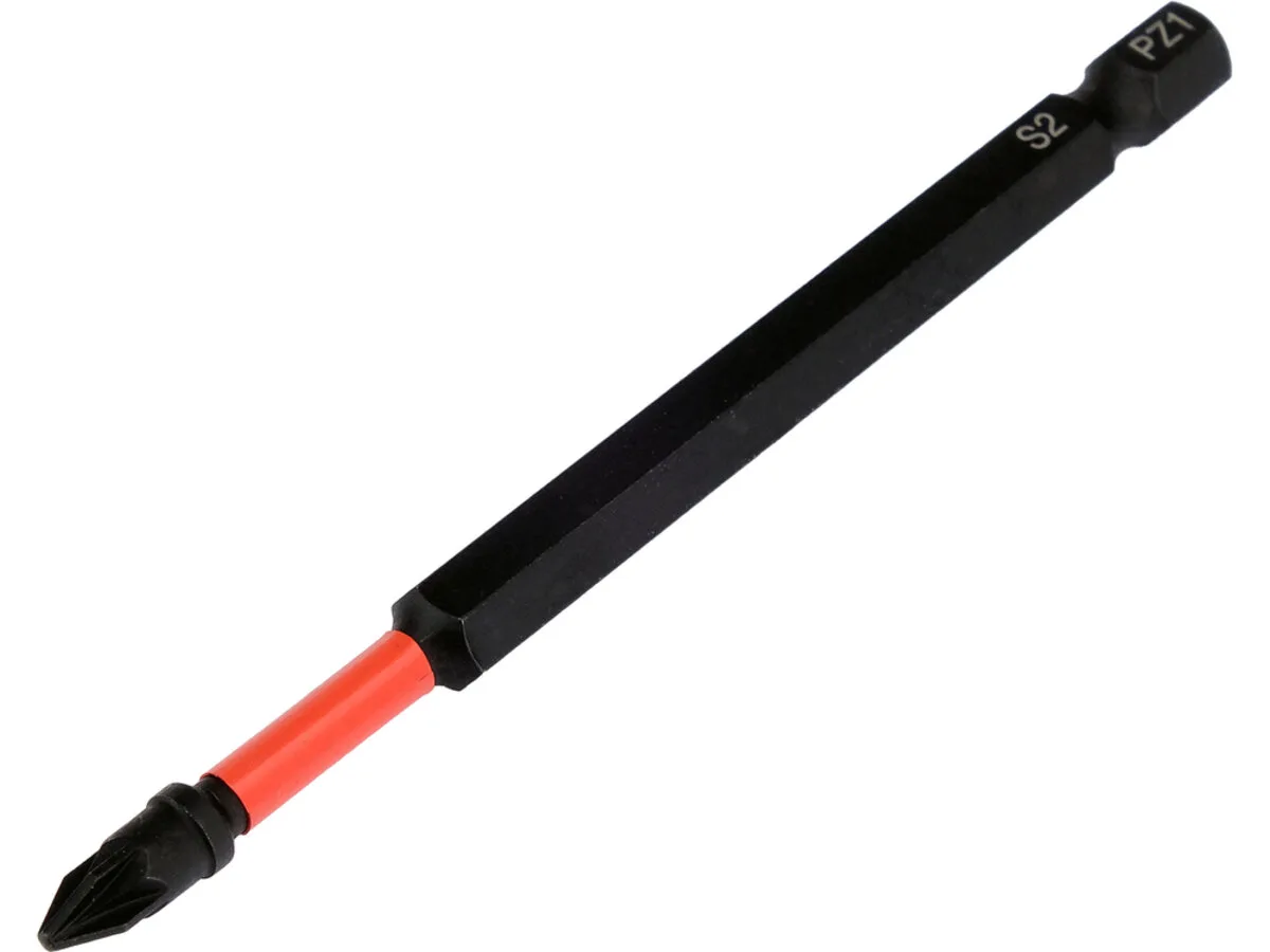 Біта ударна PZ1×100 мм з шпинделем 6-гранним 1/4", YATO