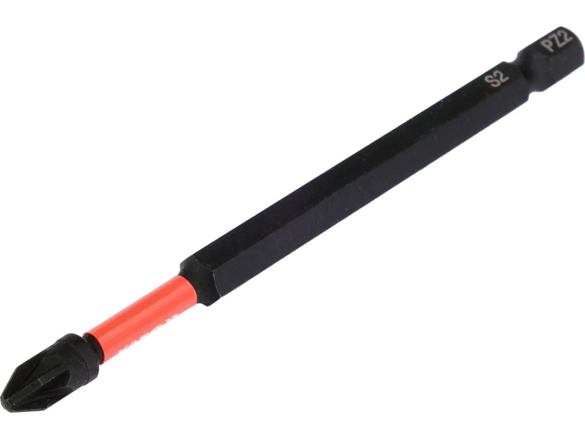 Біта ударна PZ2×100 мм з шпинделем 6-гранним 1/4", YATO