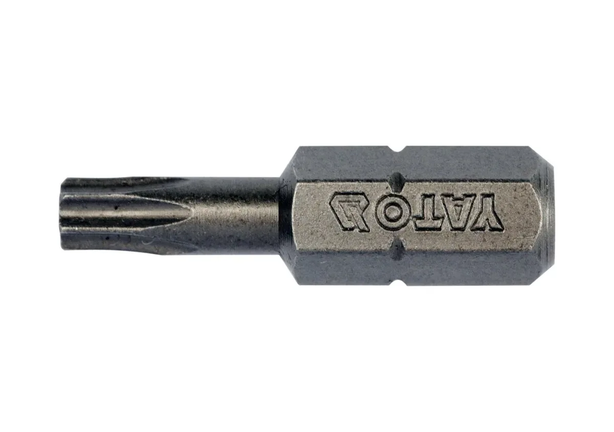 Насадка викруткова: "TORX" T20×25 мм. HEX 1/4". 10 (Уп/Шт.), YATO