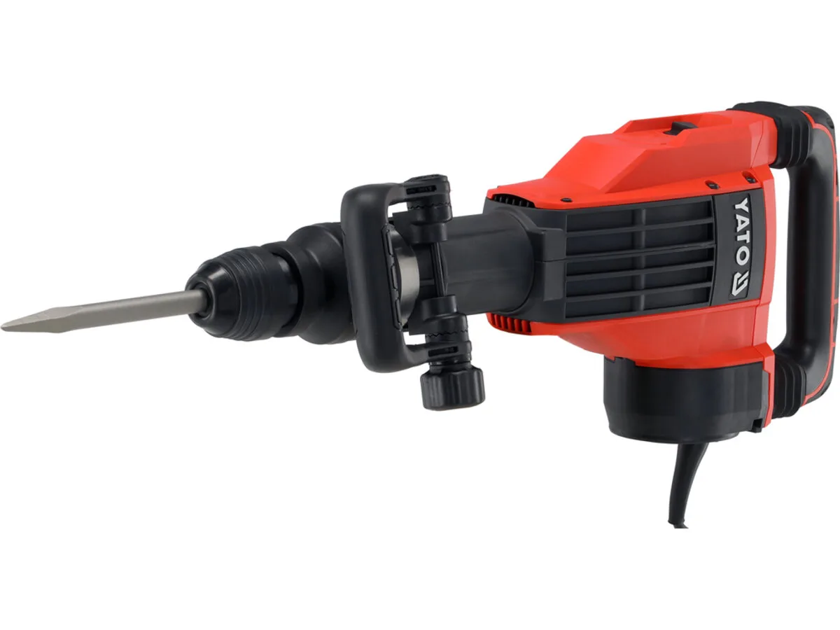 Молот відбійний мережевий SDS-MAX: 230V, 1700 Вт, F= 40 Дж; + піка і долото, YATO
