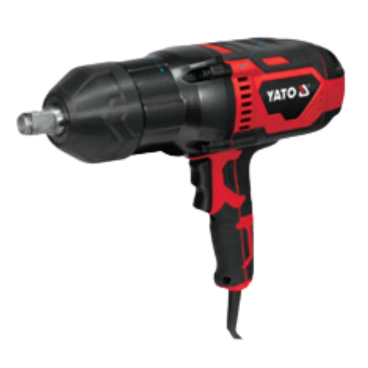 Гайковерт ударний 230 В: 3/4", 1200 Вт, 2300 Нм, 1800 об/хв, YATO
