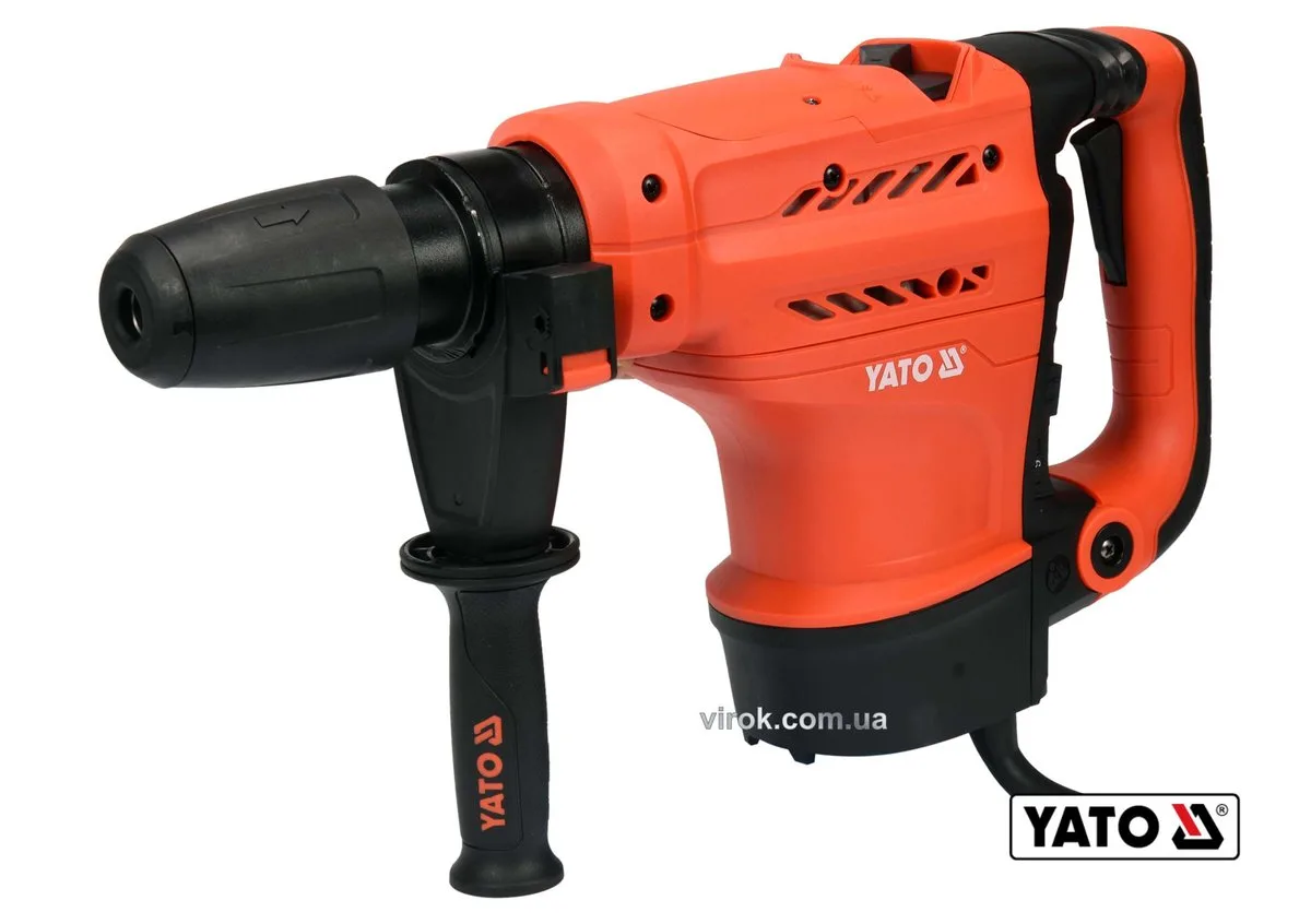 Молот відбійний SDS-MAX мережевий: P= 1300 Вт, J= 20 Дж. Ø≤ 150 мм (бетон), YATO