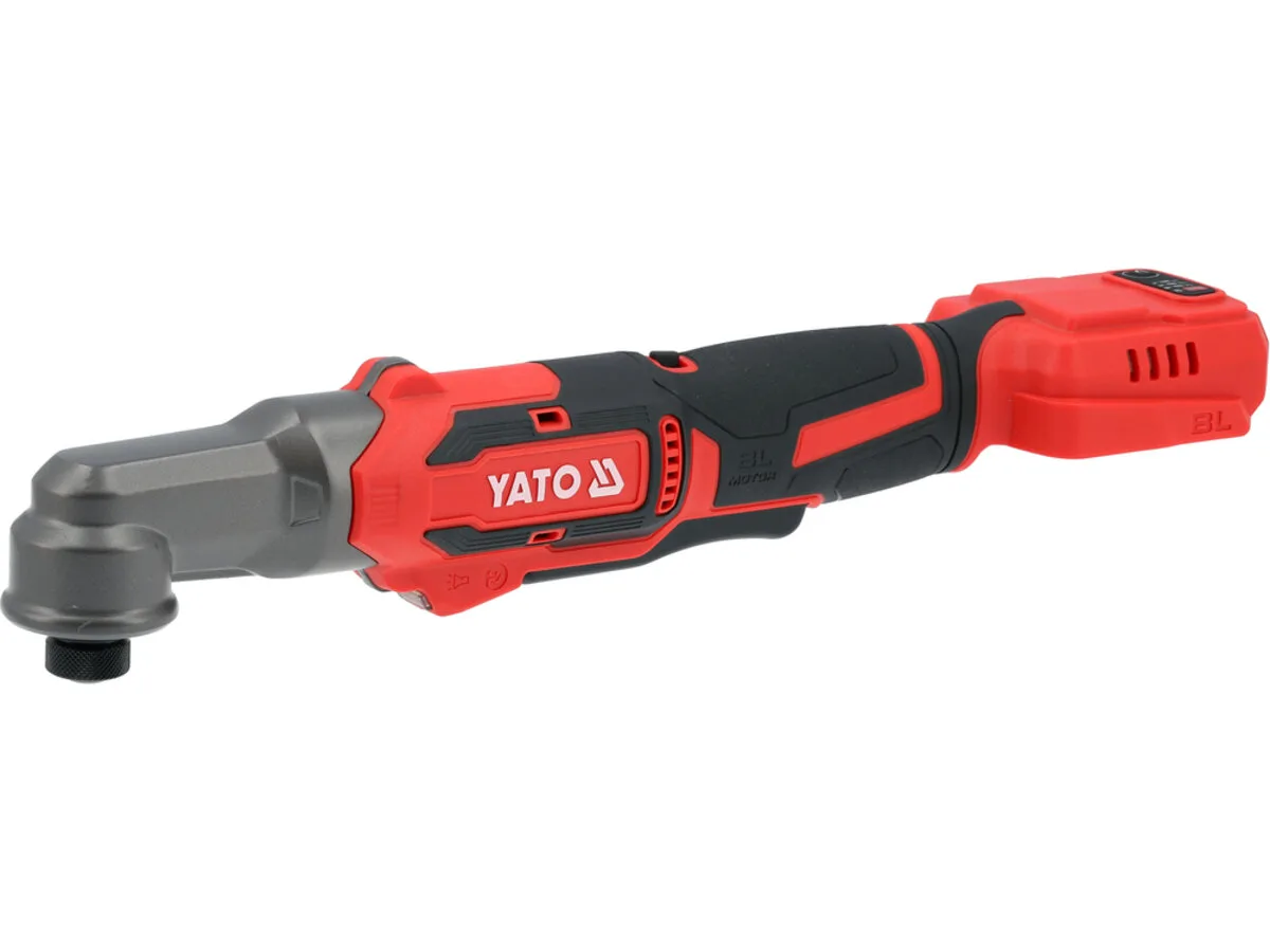 Тріскачка ударна від акумулятора Li-Ion 18 В, квадрат- 1/4", 160 Нм,4 режими (без акумулятора), YATO