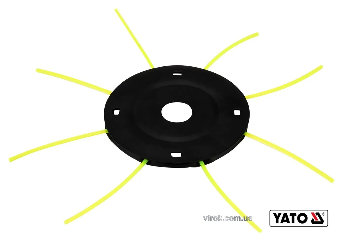 Диск для жилки до газонокоси YT-85001, YT-85003: Ø=2-3 мм, l=300-430 мм, YATO
