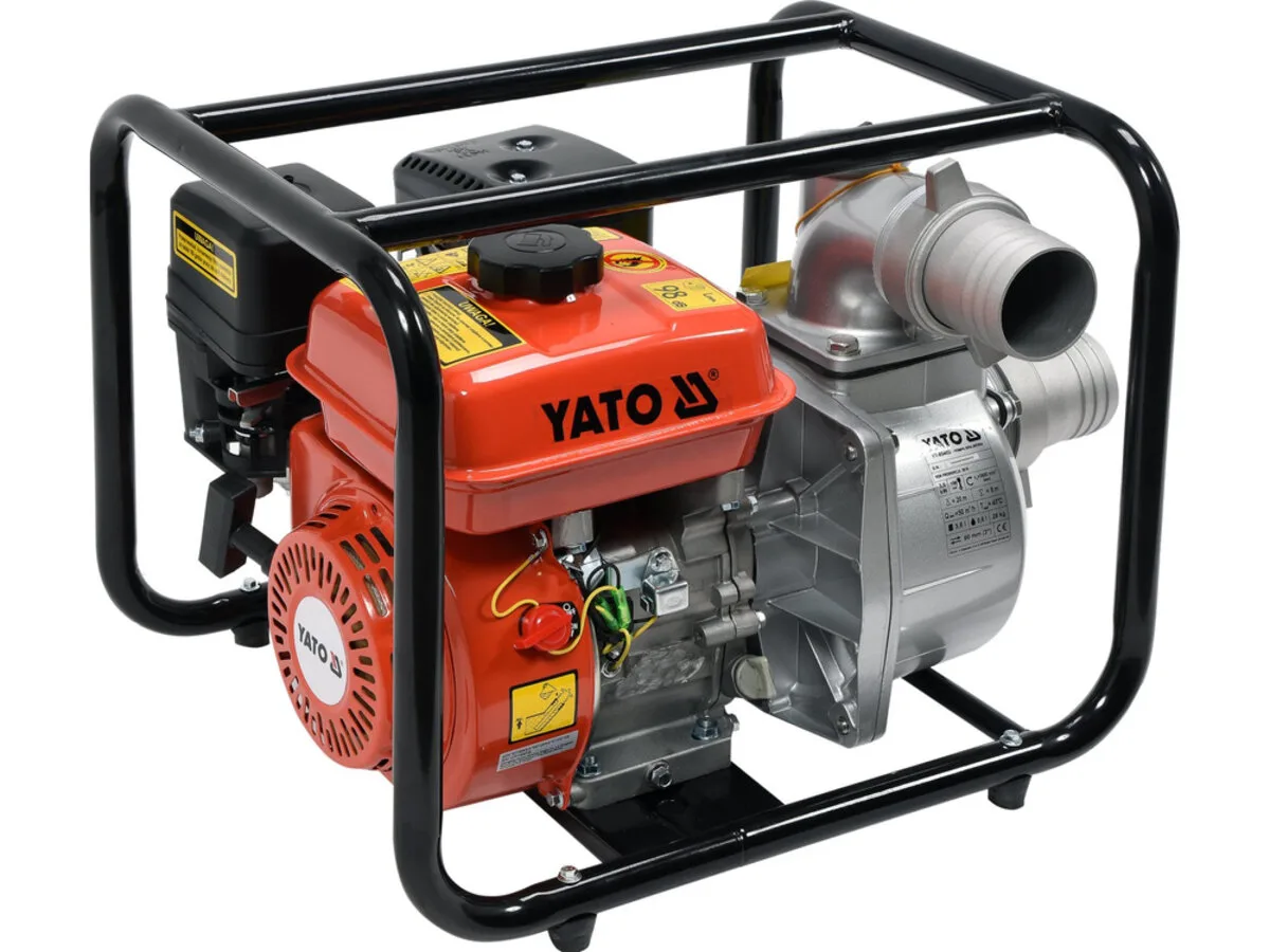 Мотопомпа 3" 4 KW 50 м³/год, YATO