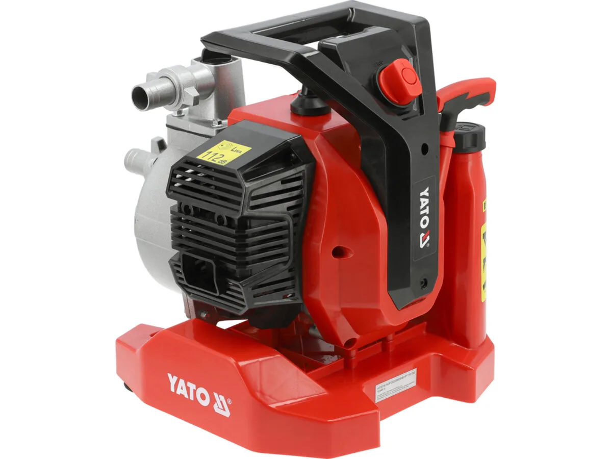Мотопомпа 1", 1,45 KW, продукт- 7,5 м³/год, висота/глиб- 21/8 м, YATO
