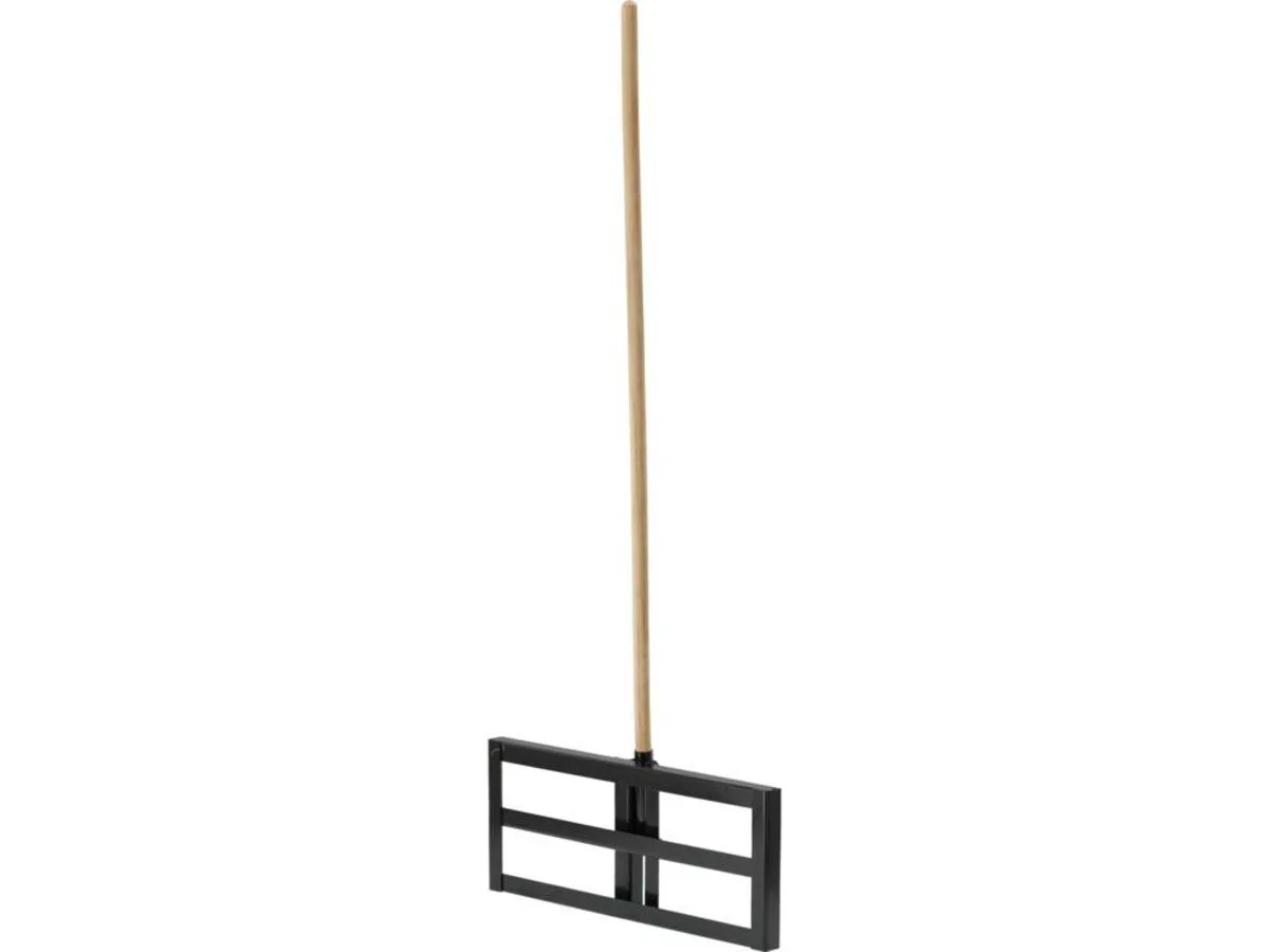 Вирівнювач грунту ручний; робоча част- 60×25×6,6 см, держак- 120 см, YATO