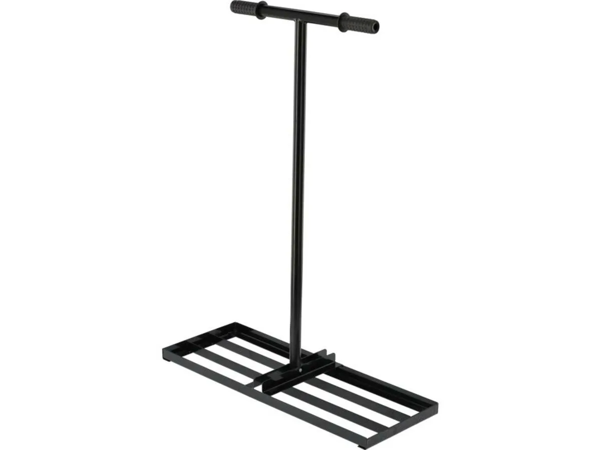 Вирівнювач грунту ручний; робоча част- 80×30×6,6 см, держак- 100 см, YATO